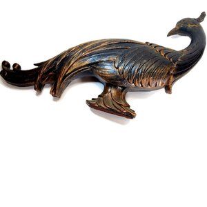 Phoenix figurine Vintage Brass Bronze Knick Knack